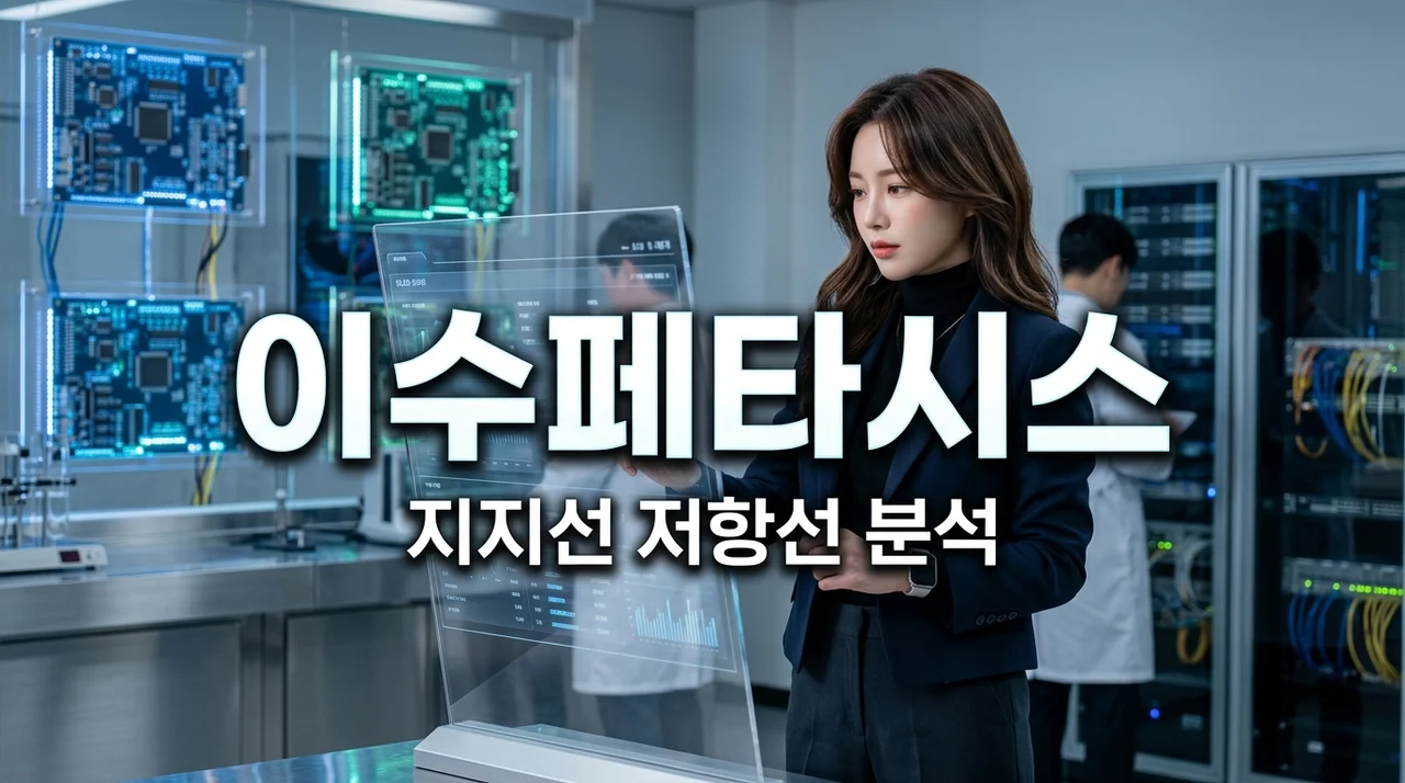 이수페타시스 주가 흐름과 핵심 지지선 저항선 완벽 분석