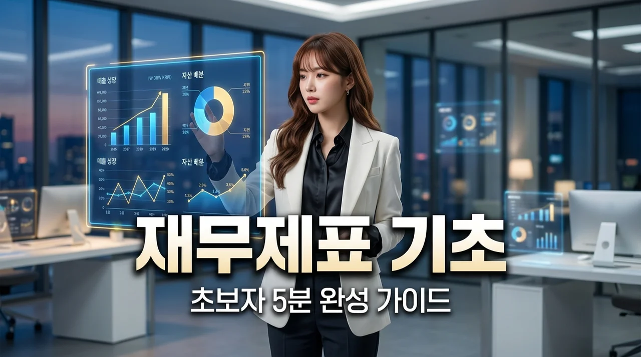 초급 18강 재무제표 보는법 초보자를 위한 3가지 핵심 요약 가이드
