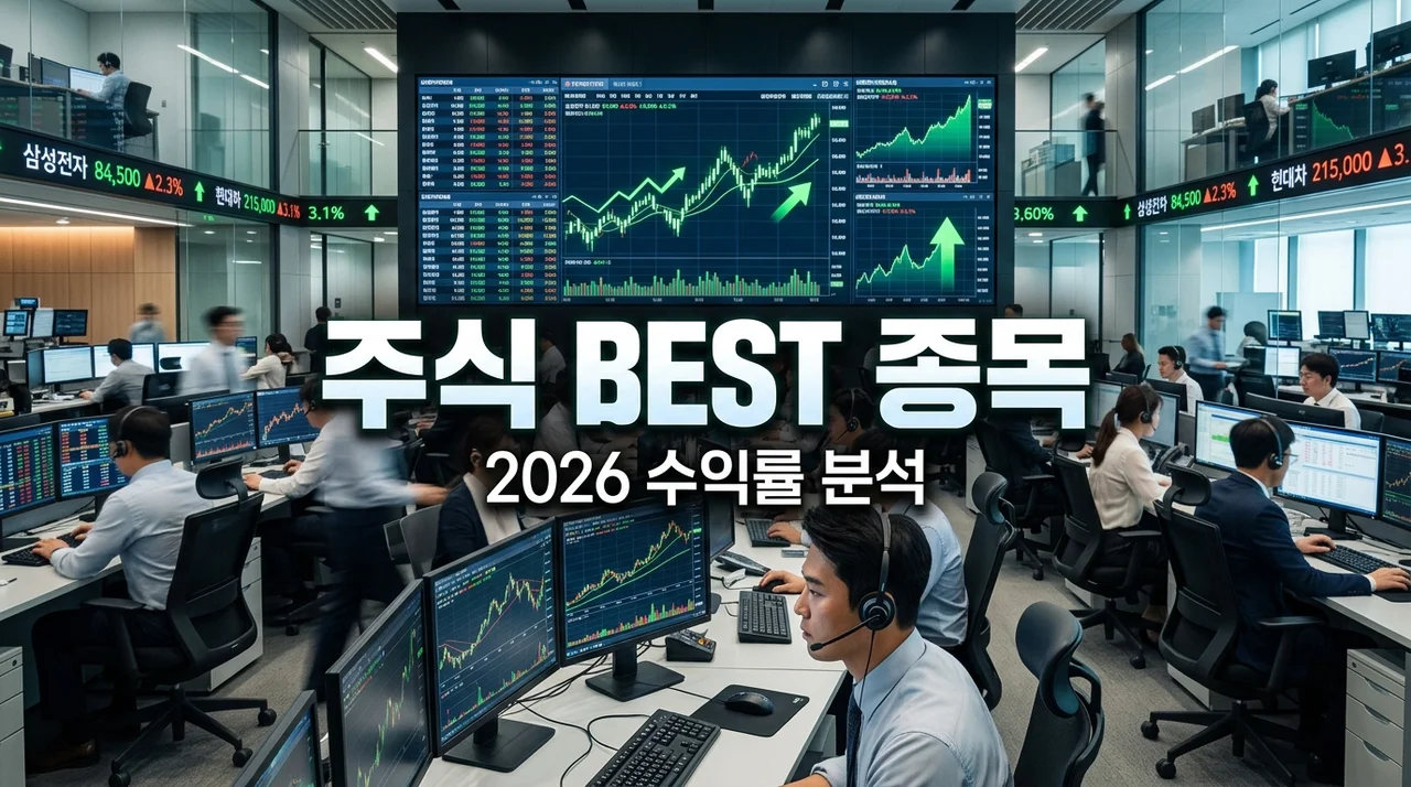 주식 이슈 종목 BEST 5: 2026년 수익률 상위 및 배당 우량주 총정리