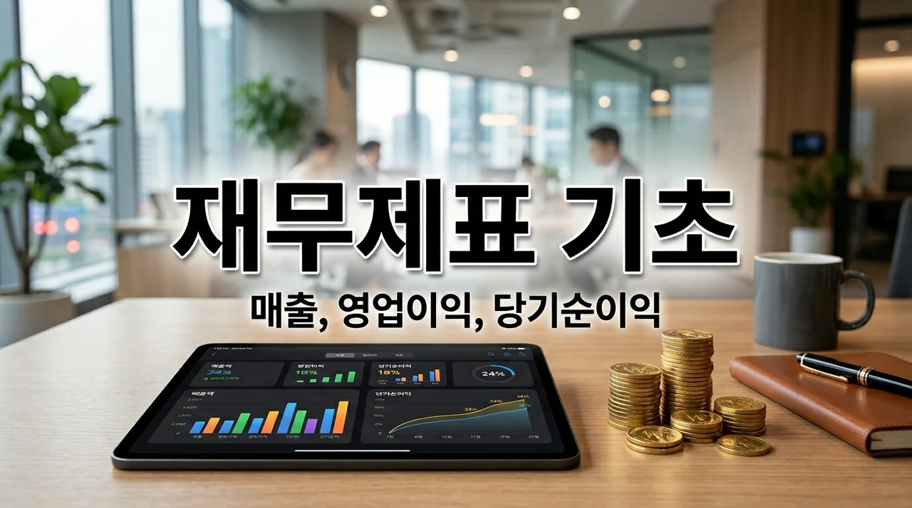 초급 17강 매출 영업이익 당기순이익 차이 한 번에 이해하기