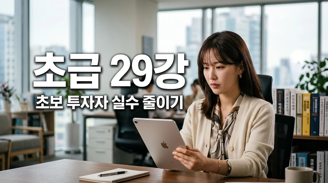 초급 29강 초보 투자자가 자주 하는 실수와 해결 방안 정리