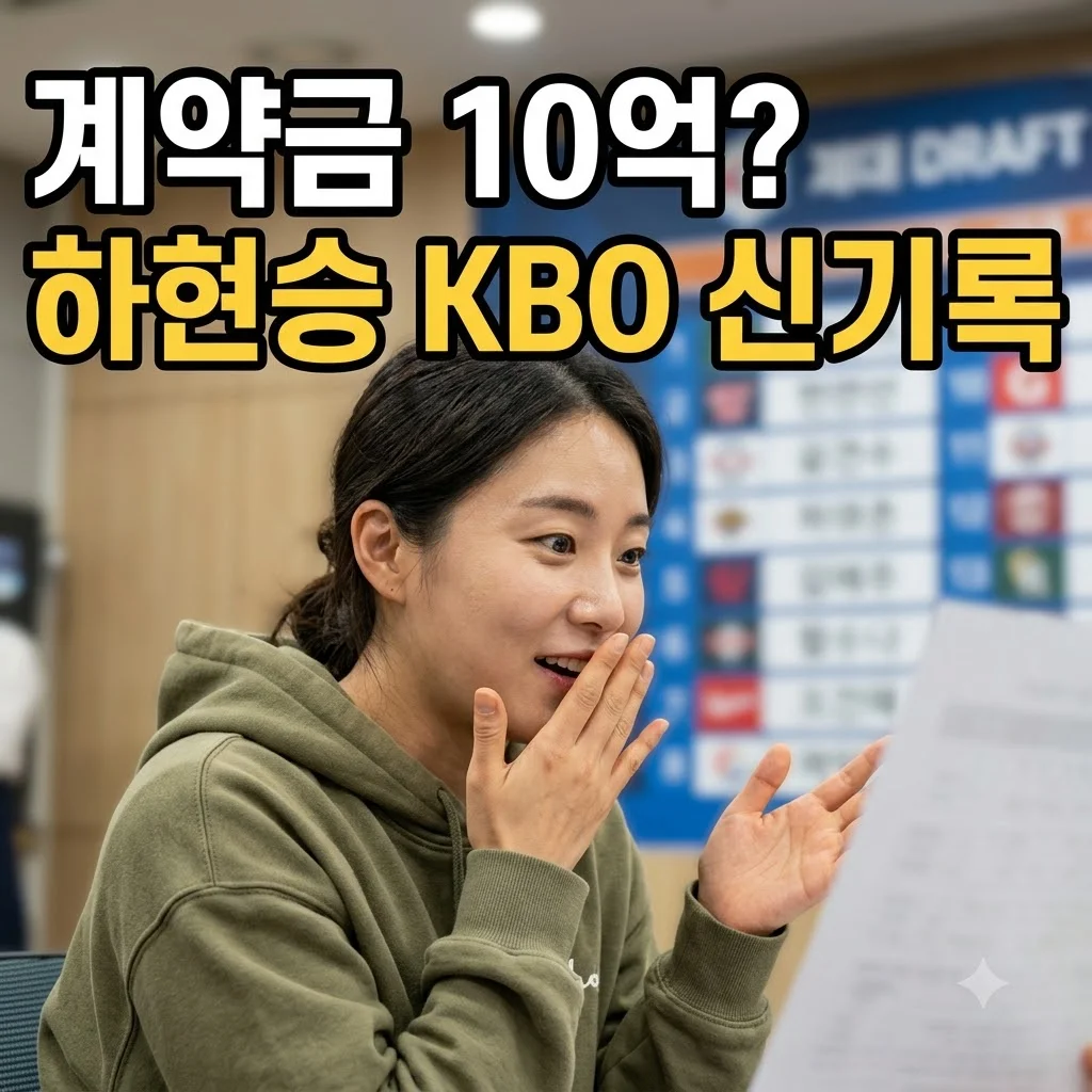 하현승 KBO 계약금 10억 돌파할까? 양키스 러브콜 뒤 드러난 반전..