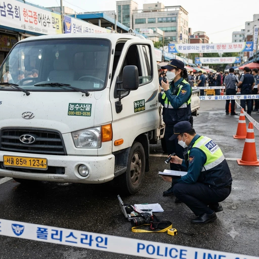 사고 발생 경위 및 차량 돌진 원인