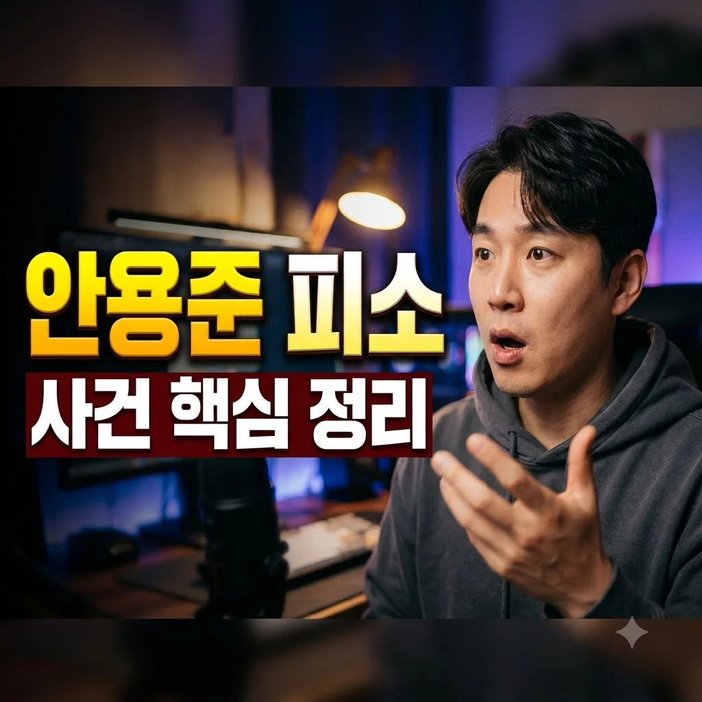 배우 안용준 사기 피소 사건 전말과 핵심 쟁점 완벽 정리