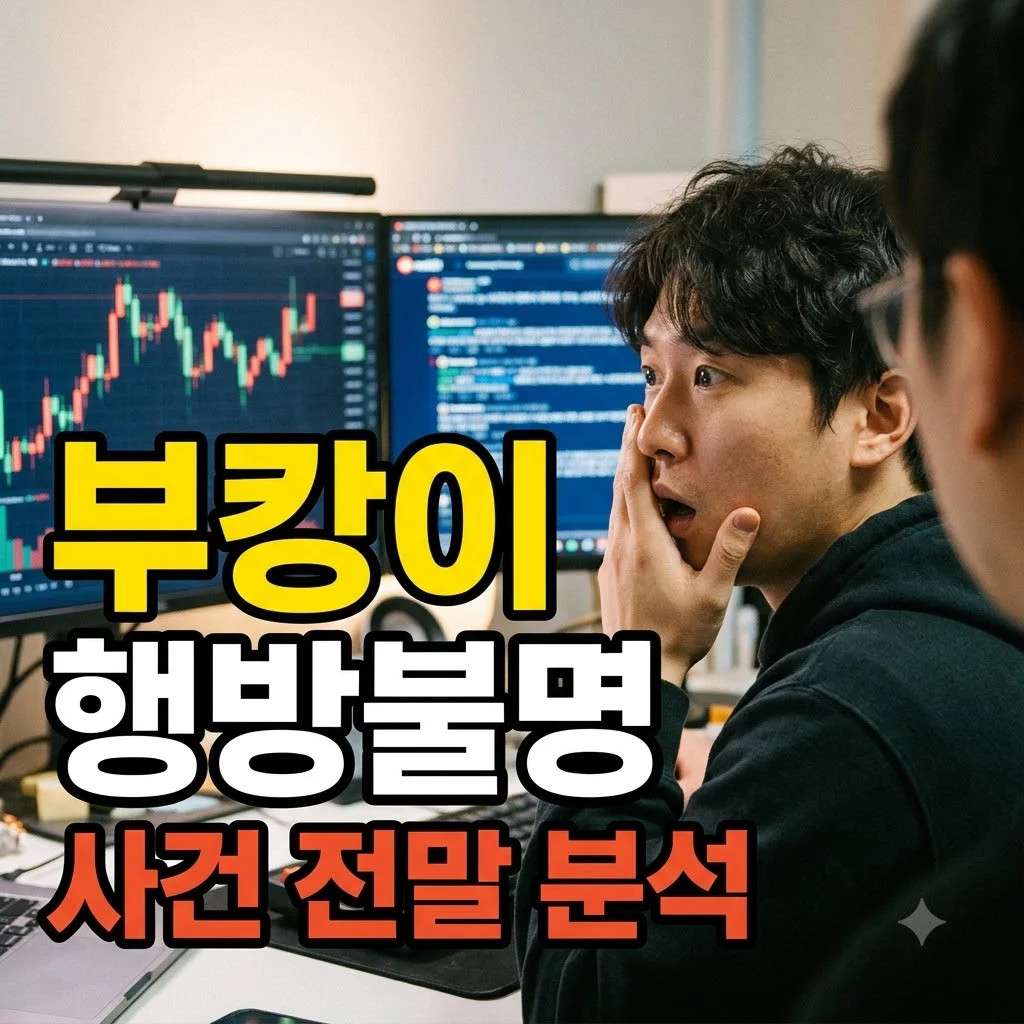 부캉이 행방 불명 진상 조사와 주식 시장 영향 총정리